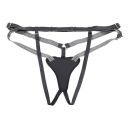 Трусики для страпонів Sportsheets Aurora High Waisted чорні