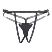 Трусики для страпонів Sportsheets Aurora High Waisted чорні
