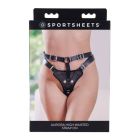 Трусики для страпонов Sportsheets Aurora High Waisted черные вид 5