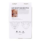 Трусики для страпонів Sportsheets Aurora High Waisted чорні вид 6