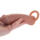 Насадка реалистичная Size-Up удлиняющая пенис, бежевая вид 7