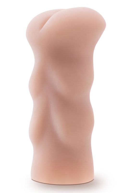 Мастурбатор Анус реалістичний Blush Enlust Cassie з вібрацією, бежевий вид 4