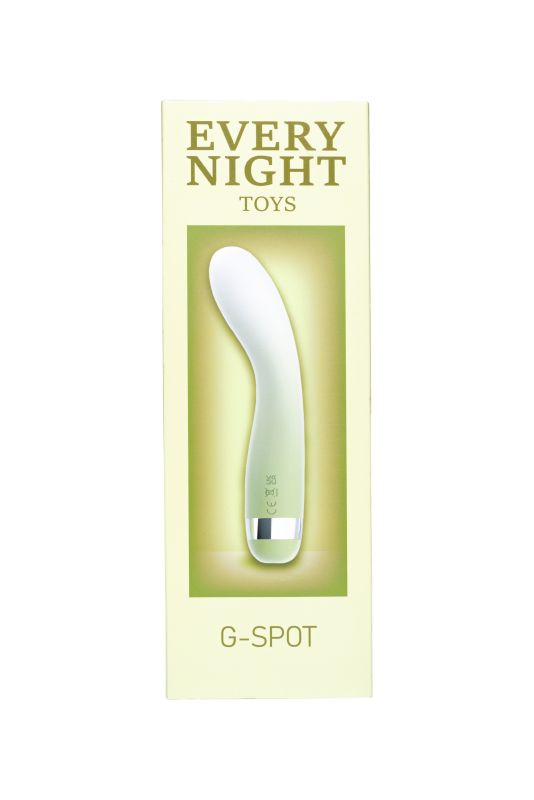 Вибратор с ультрагибкой головкой Every Night Toys для точки G, зеленый вид 7