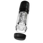 Мастурбатор Blush M For Men Whirlwind Pro з ротацією та всмоктуванням, прозорий вид 2