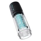 Мастурбатор Blush M For Men Whirlwind Pro з ротацією та всмоктуванням, прозорий вид 5