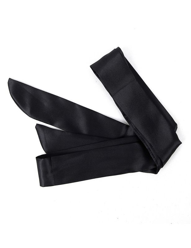 Халат кружевной черный с длинными рукавами Star Night стринги в комплекте, XS/S вид 7