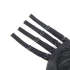 Стрінги чоловічі чорні STAR Night з регулюючими гумками з боків, L вид 8