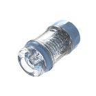 Мастурбатор у колбі Chisa MX Spiral Cup Stron прозоро-блакитний вид 3