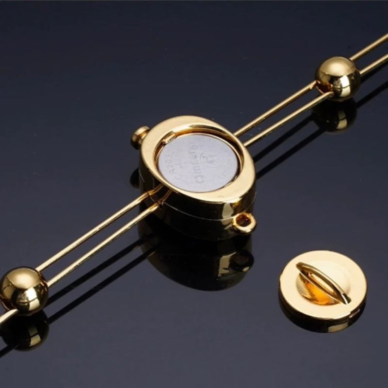 Зажимы для сосков с вибрацией UPKO Double Bar Vibration Nipple и клиторальная цепь, золотистые вид 8