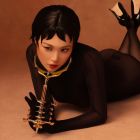 Металевий нашийник UPKO Migratory Bird із фіксатором для пальчиків рук, золотистий вид 2