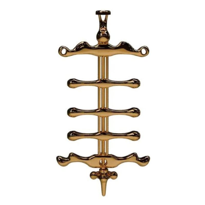 Металевий нашийник UPKO Migratory Bird із фіксатором для пальчиків рук, золотистий вид 11