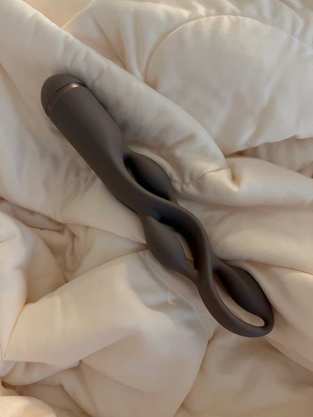 Імпульсний вібратор з ефектом пульсації UPKO UEROS для тривимірної стимуляції, коричневий вид 7