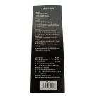 Насадка на член рельєфна OLO з відростком та мастилом, прозора вид 5