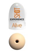 Карманный мастурбатор Alive Mini Shot Experience бежевый