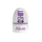 Кишеньковий мастурбатор у вигляді ануса Alive Mini Shot Experience бежевий вид 7