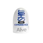 Кишеньковий мастурбатор Alive Mini Shot Oral Experience у вигляді рота вид 5