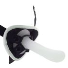 Набор БДСМ люминесцентный Whipsmart Glow In The Dark страпон, маска на глаза и веревка вид 4