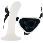 Набор БДСМ люминесцентный Whipsmart Glow In The Dark страпон, маска на глаза и веревка вид 5