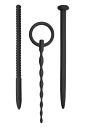 Набір чорних уретральних катетерів NMC Knot Knot із силікону