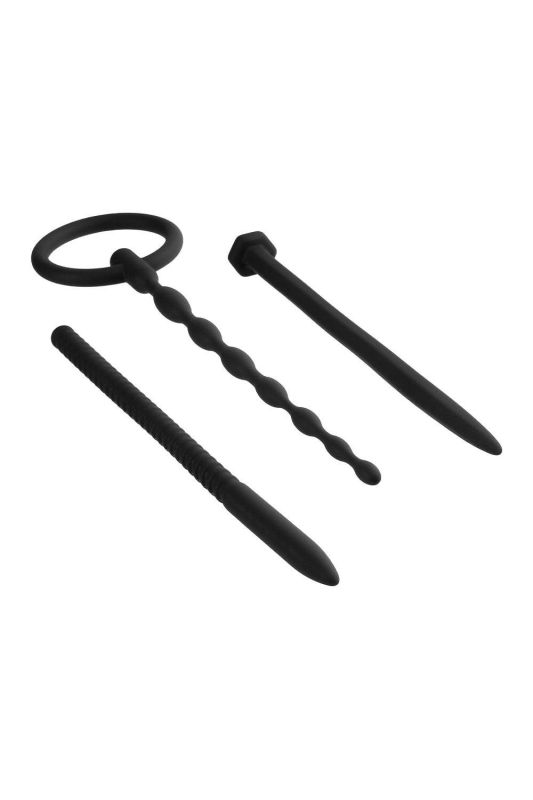 Набор черных уретральных катетеров NMC Knot Knot из силикона вид 3