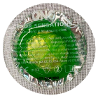 Набор латексных презервативов One Color Sensation силиконовой смазкой салатового цвета(цена за 5 шт) вид 2