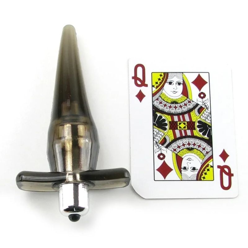 Анальный вибратор Toy Joy Power Buttplug серый вид 4