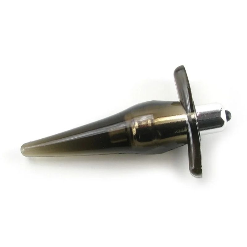 Анальний вібратор Toy Joy Power Buttplug сірий вид 5