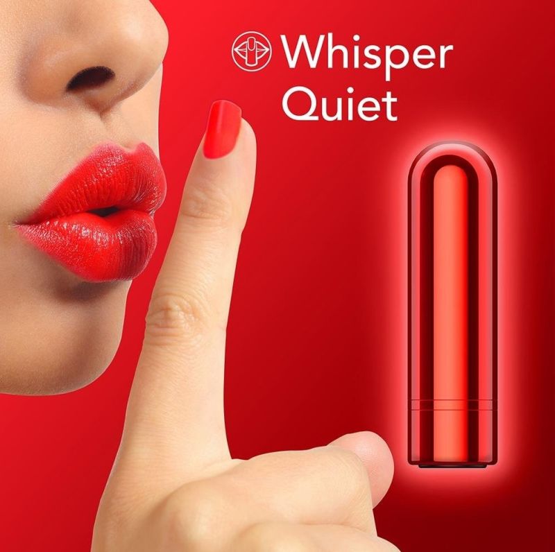 Перезаряжаемая мини-пуля Blush Kool Vibes Cherry красная вид 7