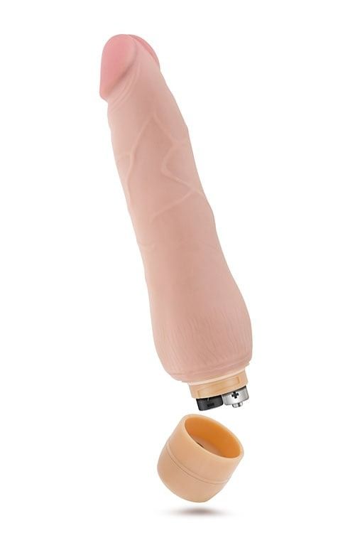 Вібратор реалістичний Blush Au Naturel Fabien на батарейках, тілесний вид 4