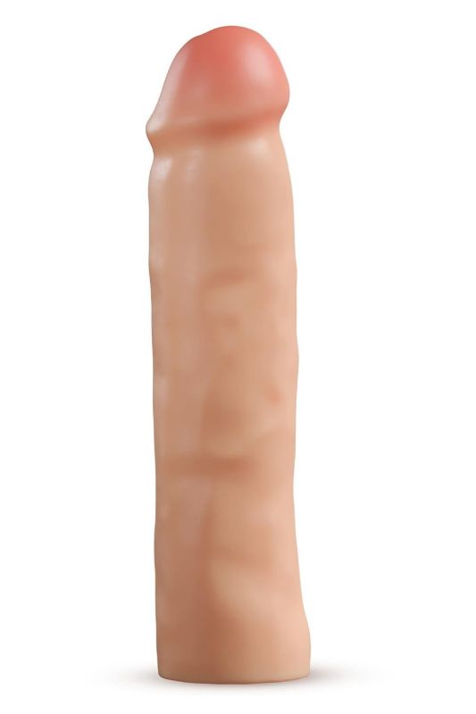 Силиконовый удлинитель пениса Blush Performance Plus бежевый вид 3