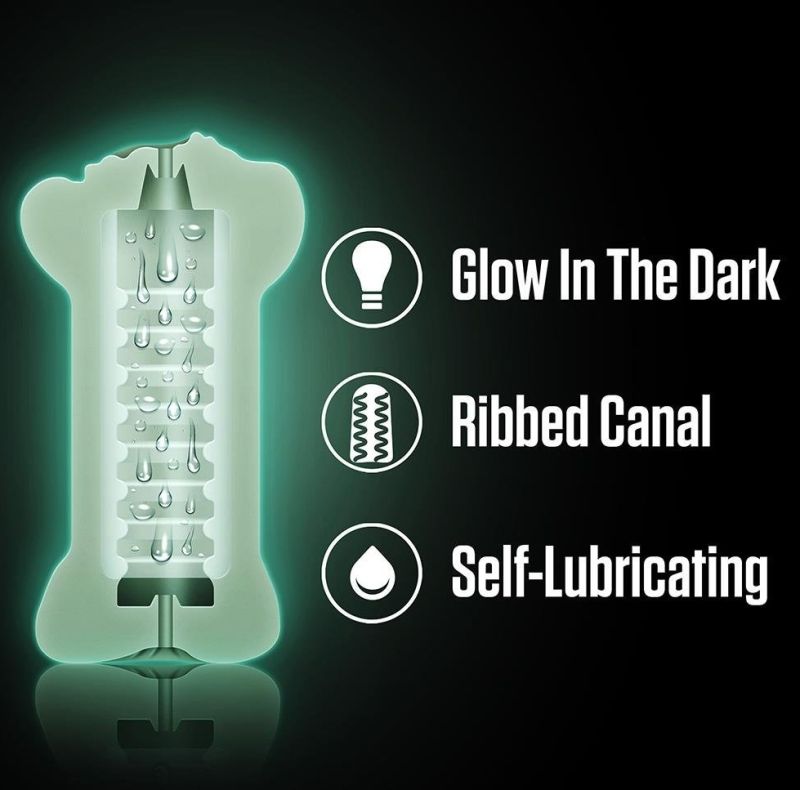 Мастурбатор вагина и анус Blush Enlust Tasha иллюмистентные, бежевый вид 6