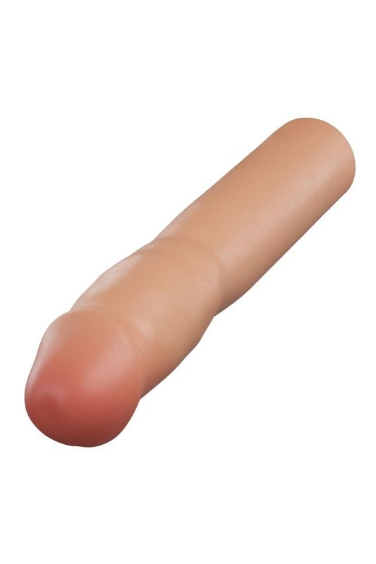 Силіконовий подовжувач пеніса Blush Performance Plus Resilience бежевий вид 5