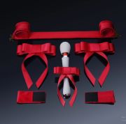 Набір з розпірної планки та фіксаторів UPKO у вигляді червоних бантів