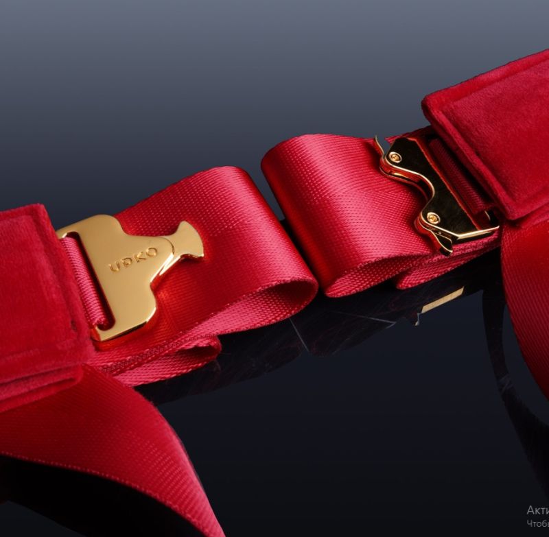 Набор из распорной планки и фиксаторов UPKO в виде красных бантов вид 8