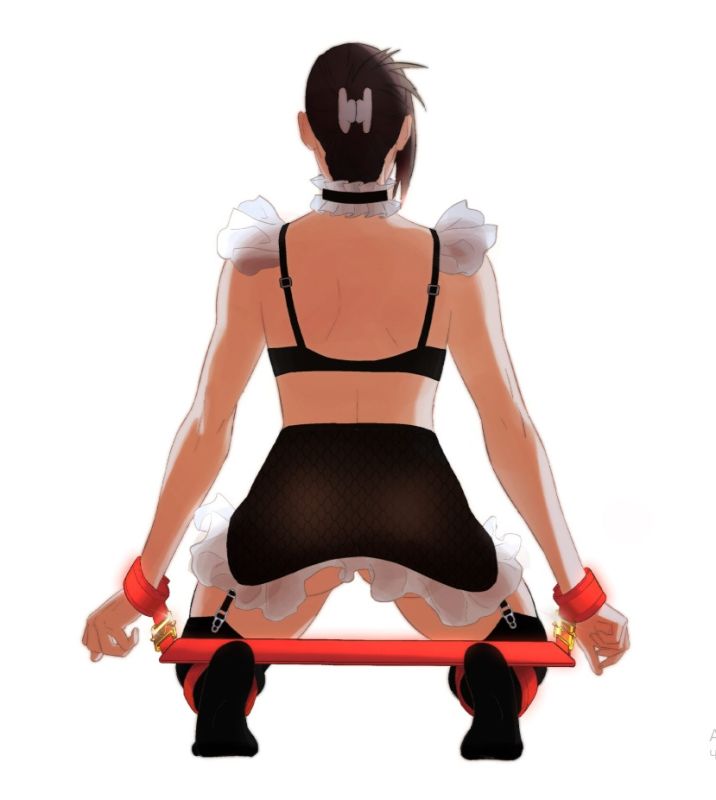 Набор из распорной планки и фиксаторов UPKO в виде красных бантов вид 13