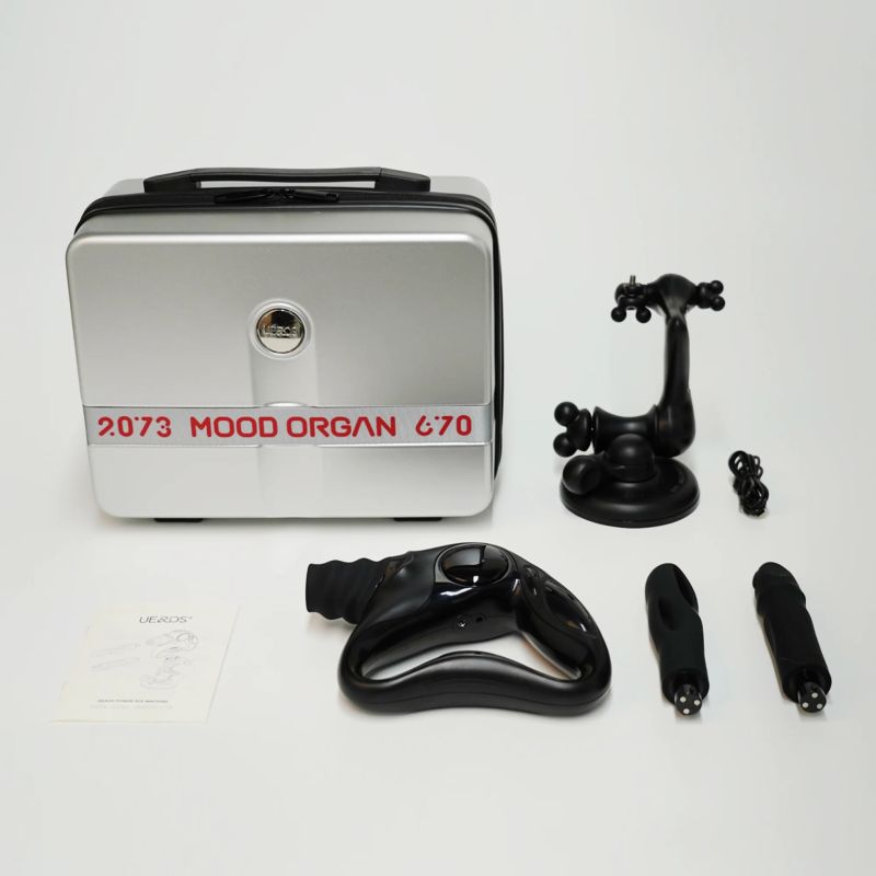 Секс-машина Upko UEROS Nexus Power Black с фрикциями, вибрацией и вращательной стимуляцией, черная вид 9