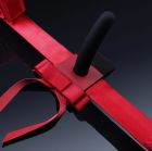 Монтажний аксесуар UPKO для фалоімітатора на розпірну планку, червоний вид 2