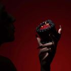 Свічка воскова UPKO Midnight Sweetie низькотемпературна, чорна, 270 гр вид 9