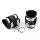 Набор БДСМ Roomfun Bedroom Restraint Kit фиксаторы, кнут, кляп, маска, черный-серый вид 5