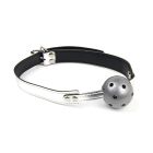 Набор БДСМ Roomfun Bedroom Restraint Kit фиксаторы, кнут, кляп, маска, черный-серый вид 7