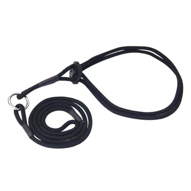 Набор веревок на застежках, наручники и поножи Romfun с ошейником, черный вид 6