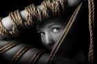 Мотузка Romfun для бондажу та практик шибарі, чорна вид 7
