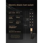 Стек широкий Roomfun з електричним струмом, золотаво-чорний вид 5