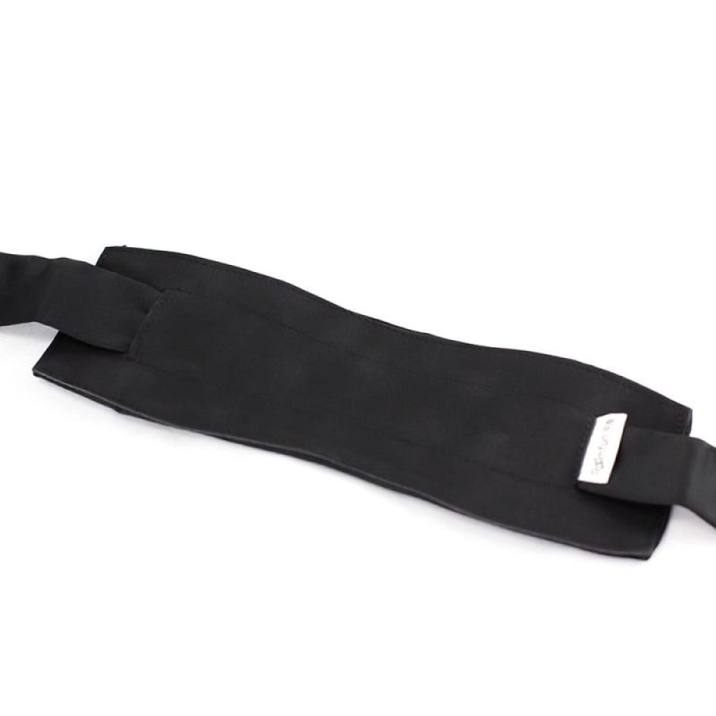 Вишукані наручники на зап'ястя Roomfun з бантами, чорні вид 4