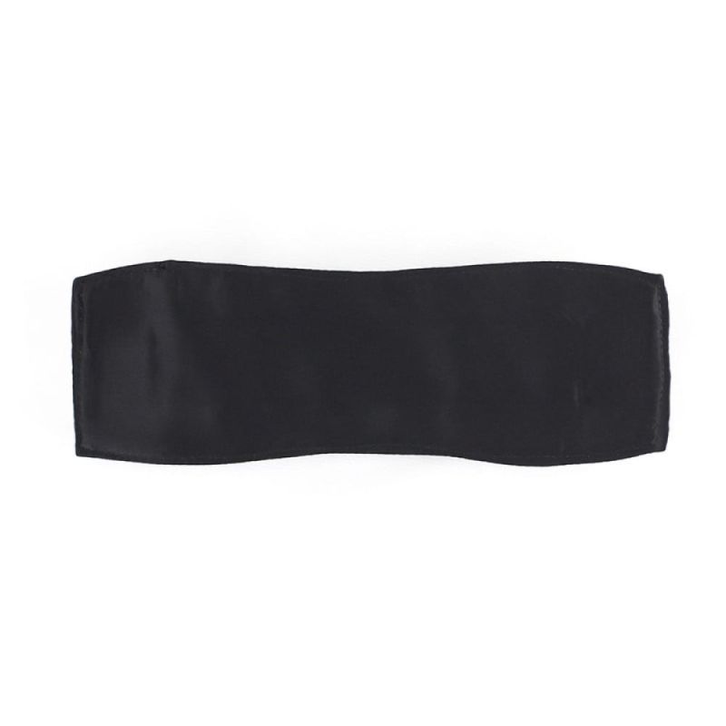 Вишукані наручники на зап'ястя Roomfun з бантами, чорні вид 7