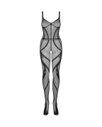 Сексуальный бодистокинг с открытым доступом Obsessive G336 черный, S/M/L