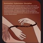 Наручник с цепочкой и карабином Roomfun с ключиком, чёрный вид 15