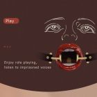 Кляп Roomfun з сріблястим кільцем-розширювачем, M вид 6