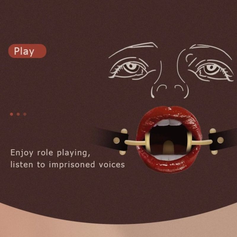 Кляп Roomfun з сріблястим кільцем-розширювачем, M вид 6