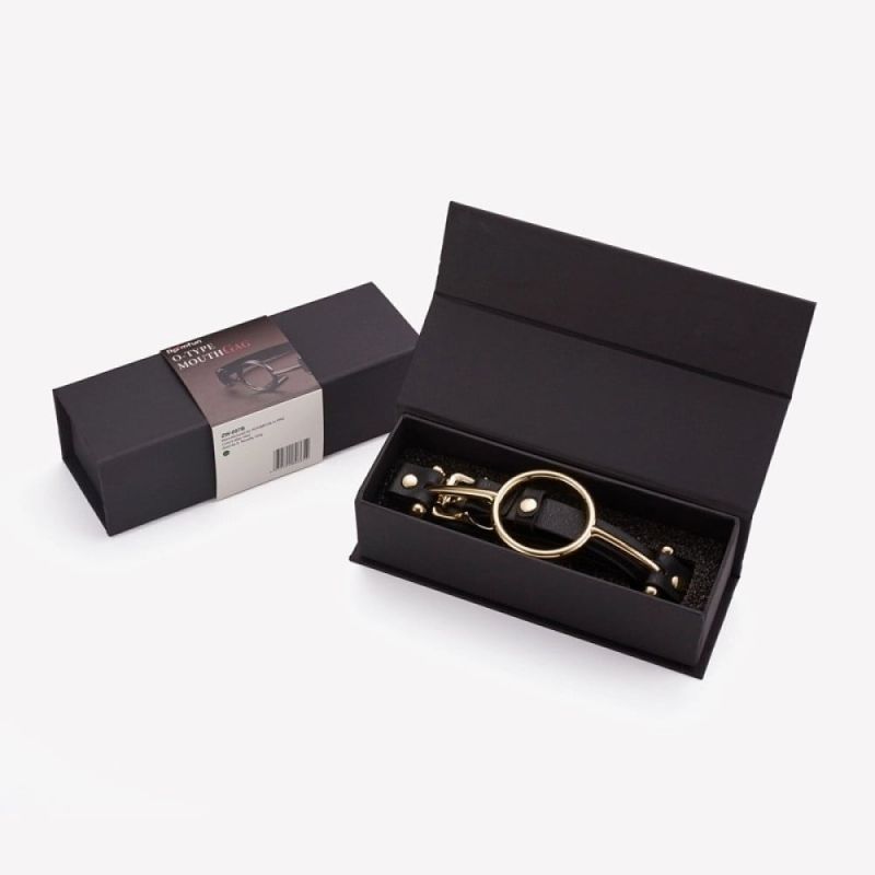 Кляп Roomfun с серебристым кольцом-расширителем, M вид 8